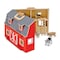 Melissa & Doug Wooden Fold & Go Barn 3700 - alternate 1